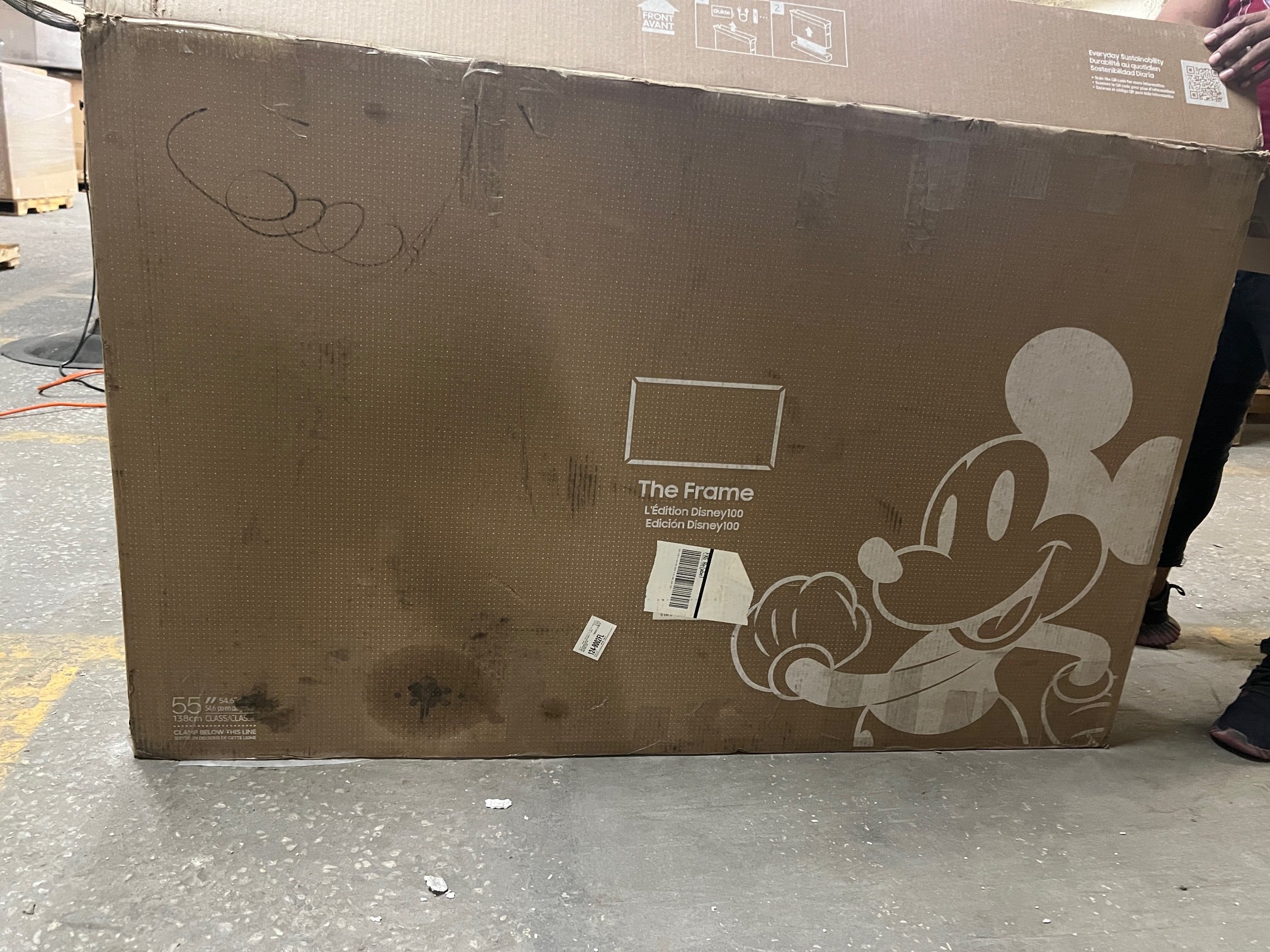Samsung - 55" The Frame - Disney 100 Edition 4K Ultra HD Smart Tizen TV